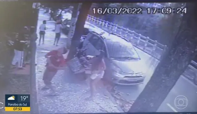 Vídeo mostra o ataque