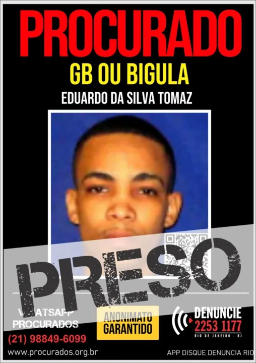 "Bigula" foi preso pela polícia nesta quarta-feira (23)