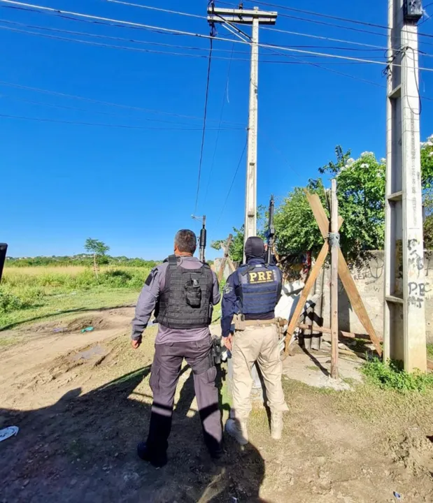 Nenhuma pessoa ficou ferida na ação