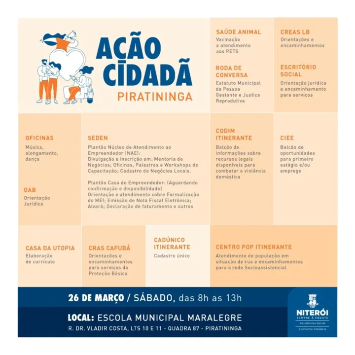 A atividade é uma iniciativa da Secretaria Municipal de Assistência Social e Economia Solidária