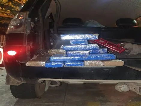 Traficante foi preso com 16 tabletes de maconha