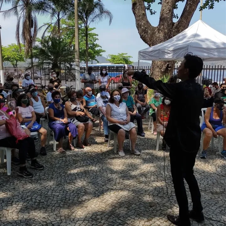 Para 2022, a secretaria prevê o retorno das aulas de ginástica na praça para a terceira idade