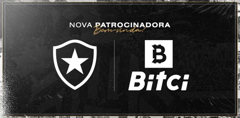 Botafogo acerta patrocínio com a Bitci Technology