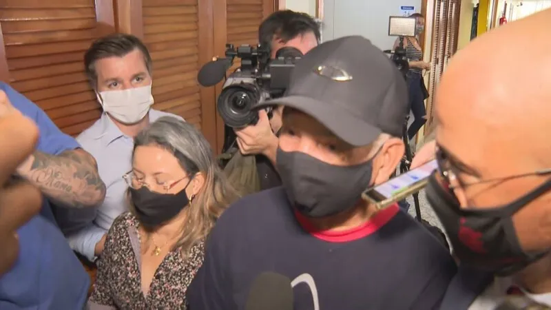 No mês passado, Jorge esteve em Niterói para acompanhar julgamento dos filhos de Flordelis