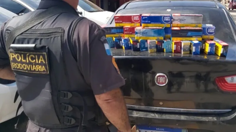 Material foi recuperado por agentes do BPRv