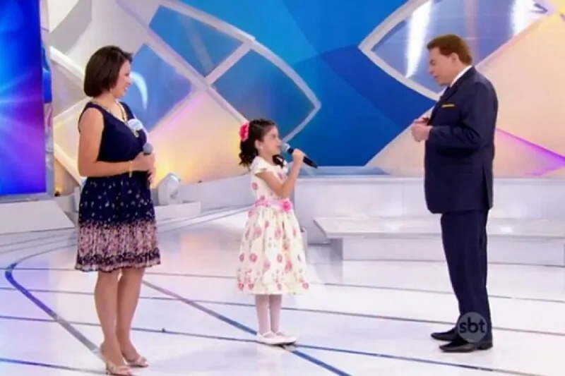 Na situação, mãe e filha riram constrangidas da situação