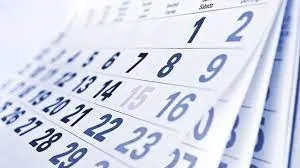 A Confraternização Universal cairá em um sábado e o Dia Mundial do Trabalho e Natal caíram no domingo.