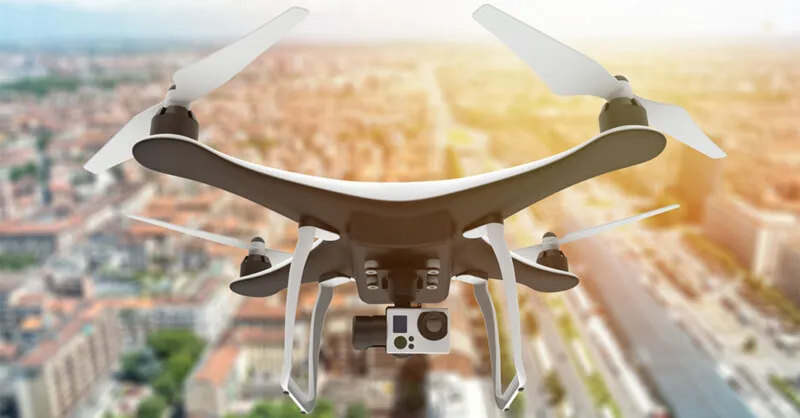 Drone é utilizado para mapeamento, entre outros objetivos