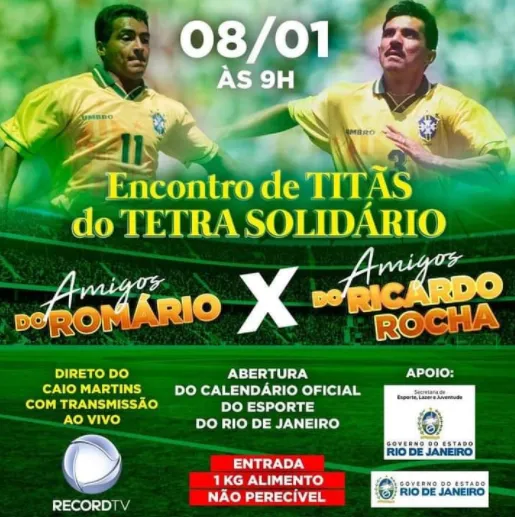 Estarão disponíveis 2 mil lugares para assistir o evento