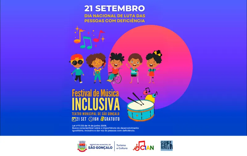 Evento acontecerá terça-feira (21), às 16h