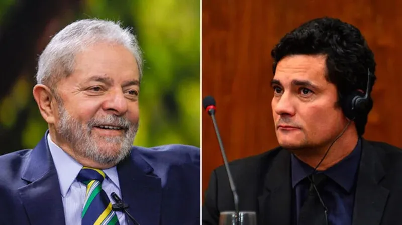 Em um eventual segundo turno, Lula venceria Moro por 57% contra 27%