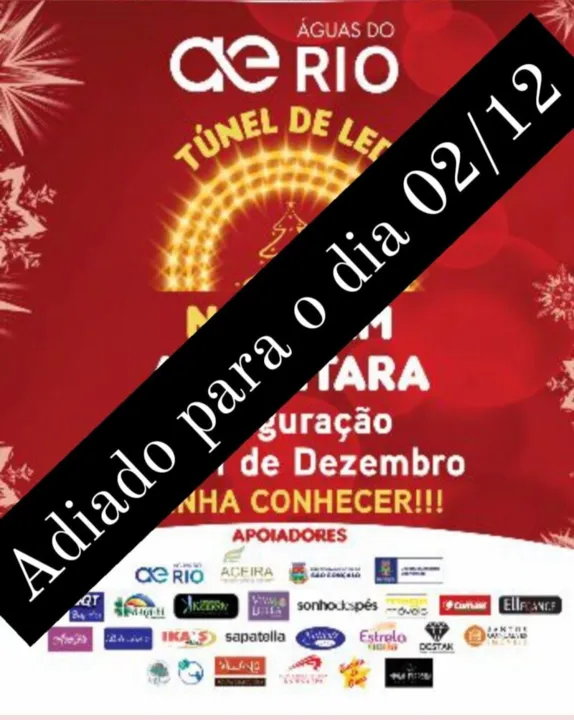 Evento aconteceria na próxima quarta-feira (1º)