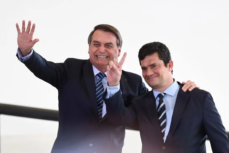 Moro deixou o governo Bolsonaro em abril de 2020 alegando que o presidente interferia na Polícia Federal