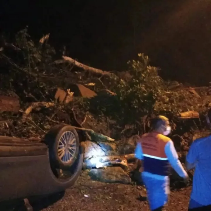 Barreira caiu na noite da última segunda-feira (10)