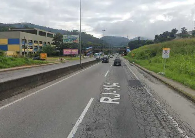 Acidente foi na RJ-104