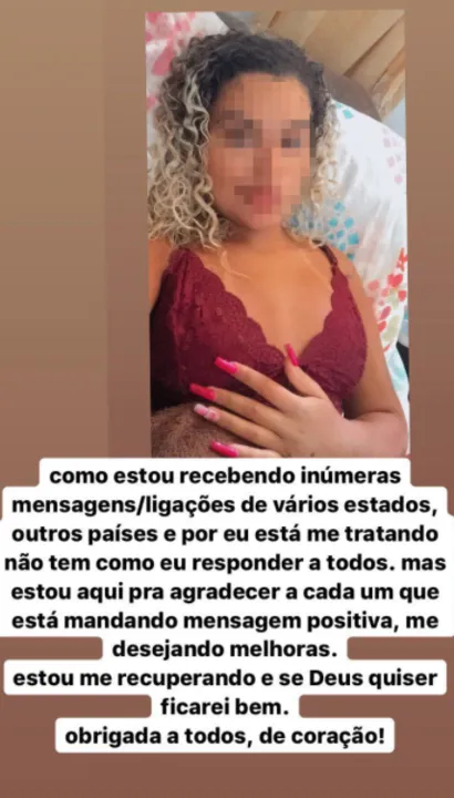 Segundo a moça, pessoas de até outros países entraram em contato com ela