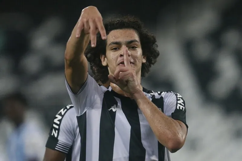 Matheus Nascimento, atacante do Botafogo