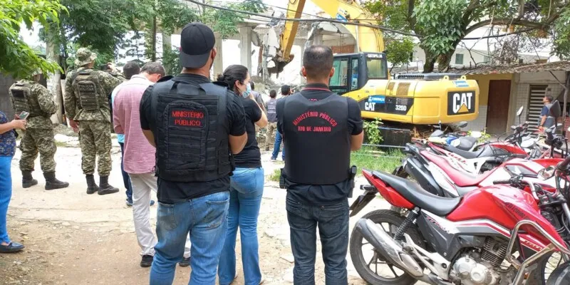 De acordo com os promotores, ações como esta são importantes para o sufocamento das fontes de renda da milícia