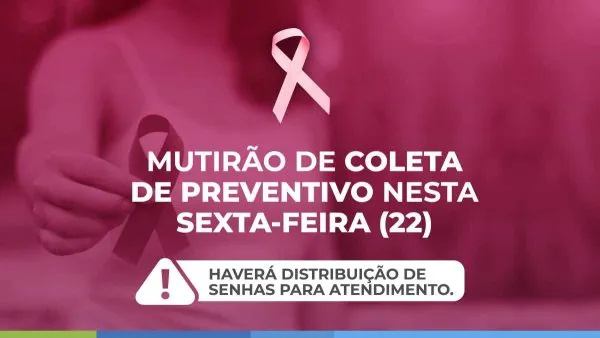 As mulheres vão poder realizar o procedimento e se houver necessidade serão encaminhadas para o exame de mamografia