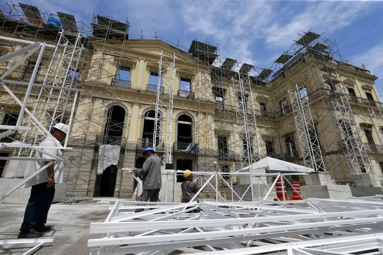 A previsão de reabertura do museu, com exposição aberta para o público, ficou para o ano de 2026