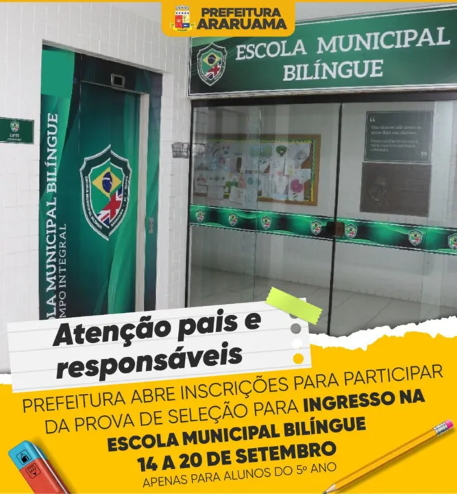  O início das aulas será no primeiro semestre do ano letivo de 2022