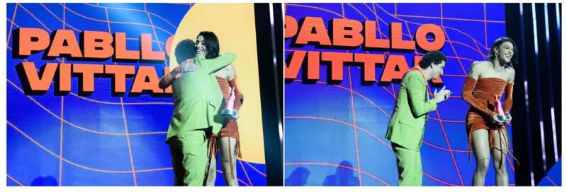 Rafael Portugal entrega prêmio de Artista Musical a Pabllo Vittar no MTV MAW 2019 
