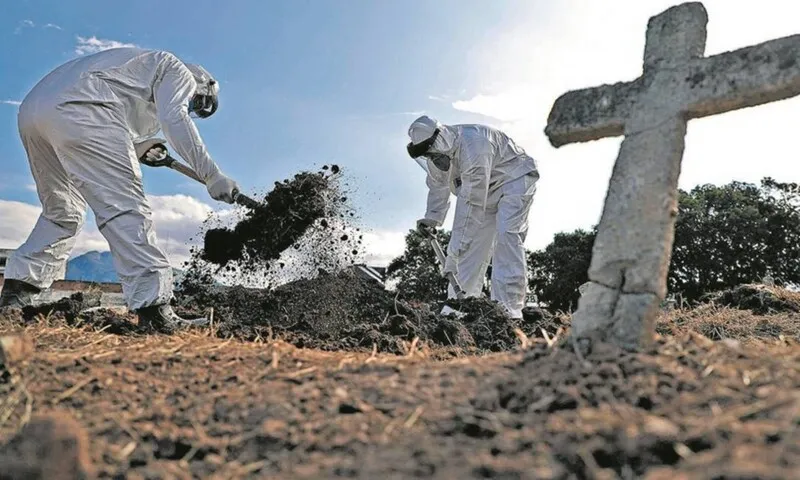 Fiocruz aponta 18,2% a mais nas mortes por covid-19 em 2020