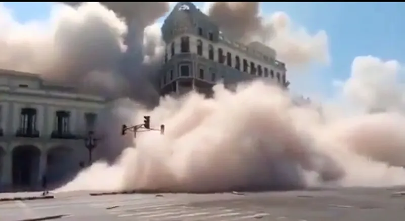 Explosão do Hotel Saratoga, em Cuba, deixou vários mortos e feridos
