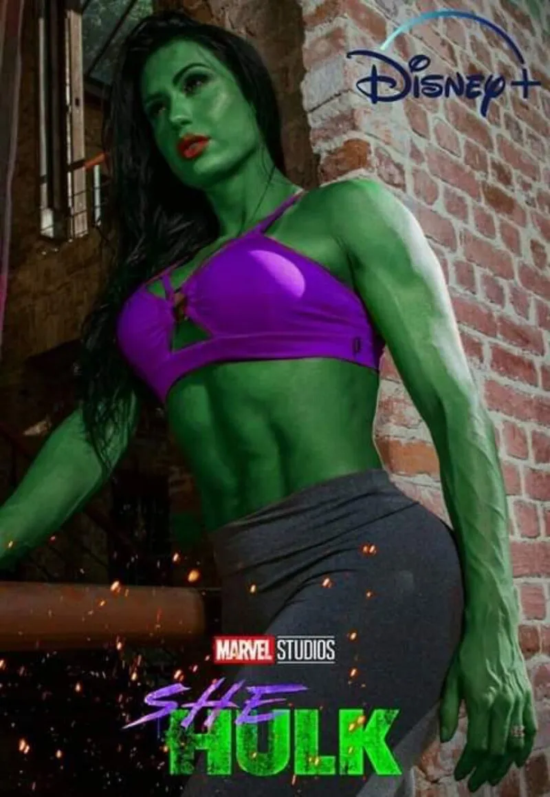 Gracyanne é comparada com nova personagem feminina do Hulk