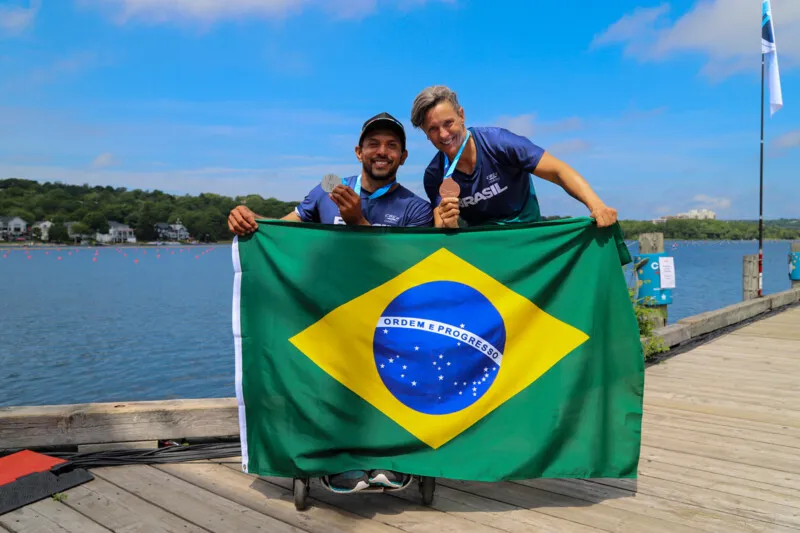 Atletas paralímpicos representaram o Brasil nos pódios do Campeonato Mundial