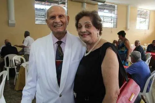 Professora Marlene e Professor Joaquim