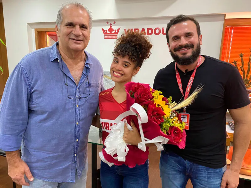 Thays, Marcelo Calil e Marcelinho Calil