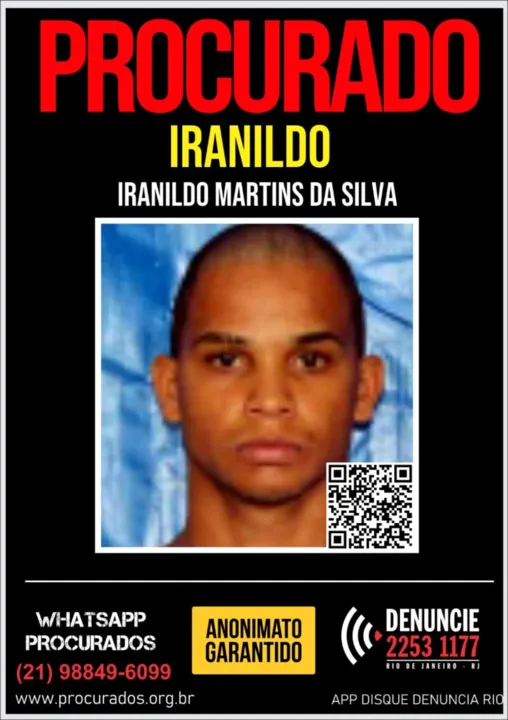 Iranildo tem dois mandados de prisão em seu nome