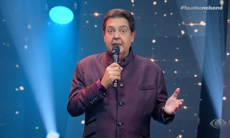 Fausto Silva, apresentador do 'Faustão na Band'