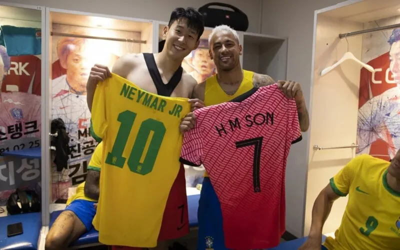 O Brasil venceu a Coreia do Sul por 5 a 1