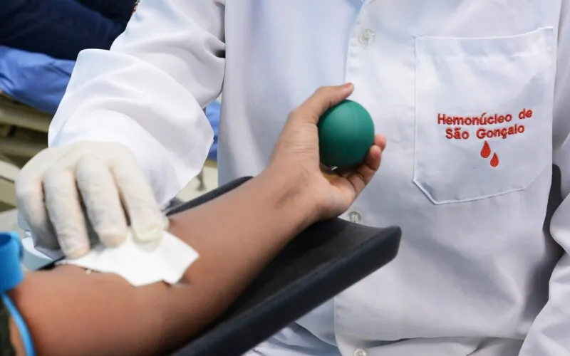 A doação de sangue é rápida e indolor