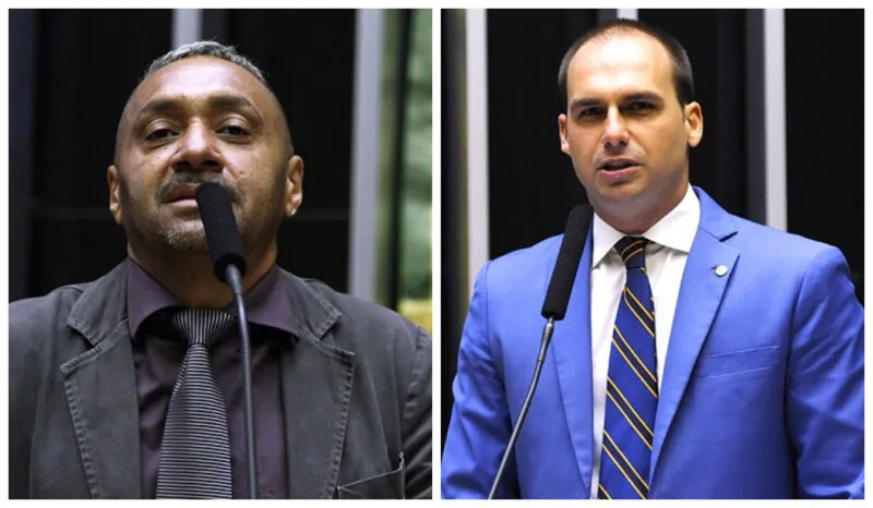 Tiririca se mostra chateado por PL dar seu número a Eduardo Bolsonaro