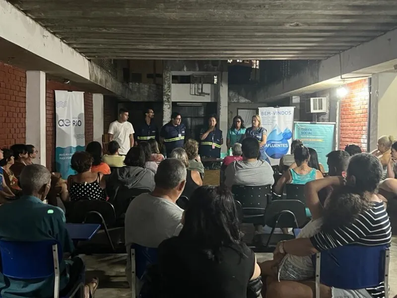 Águas do Rio integrou 4,2 mil moradores da região na tarifa social
