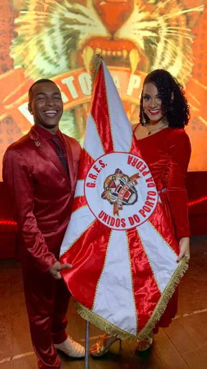Laryssa Victória fará par com o Mestre-sala Rodrigo França