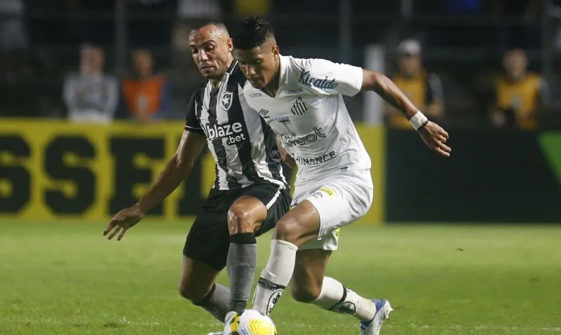 Botafogo encara o Santos pela 37ª rodada