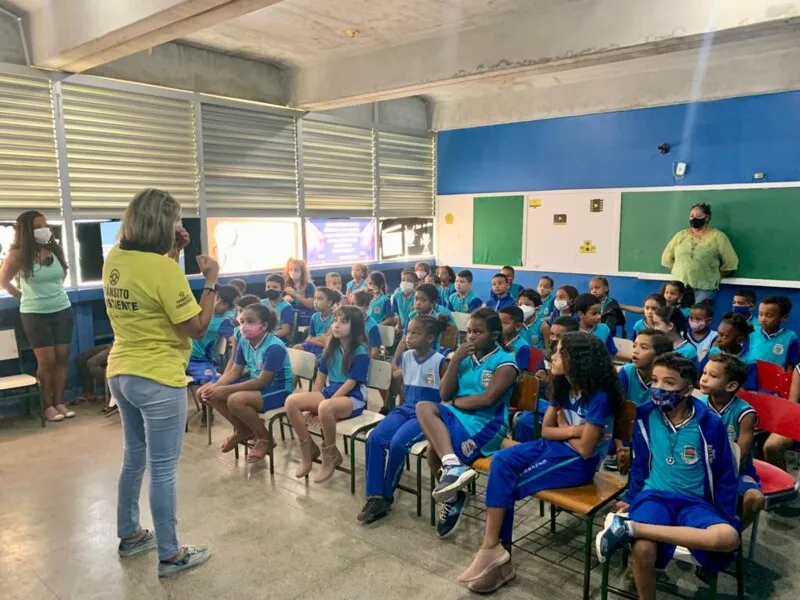 Atividade foi feita para alunos da Educação Infantil ao 9º ano