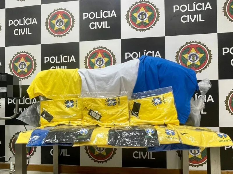 Apreensão ocorreu durante uma ação de combate à pirataria