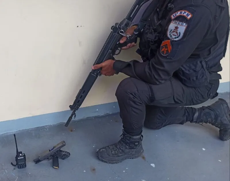 Apreensão realizada pelos agentes na ação