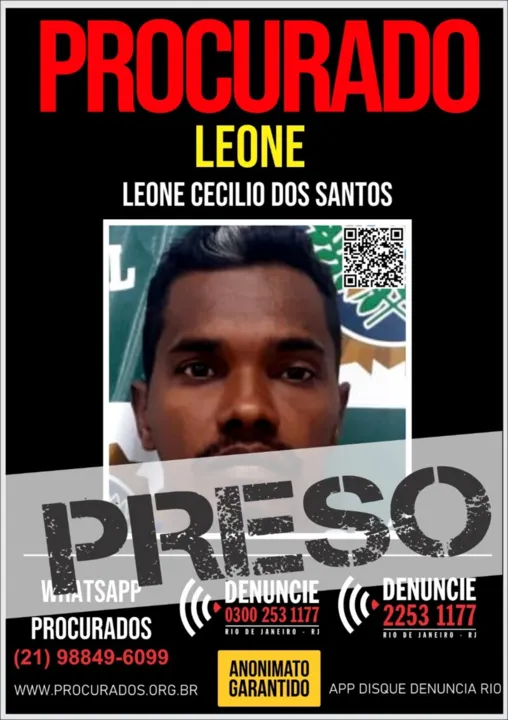 A prisão foi feita através da ajuda do Disque Denuncia