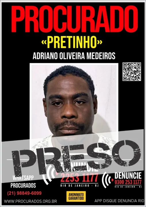 Adriano é acusado de crimes na Região Serrana do Estado do Rio