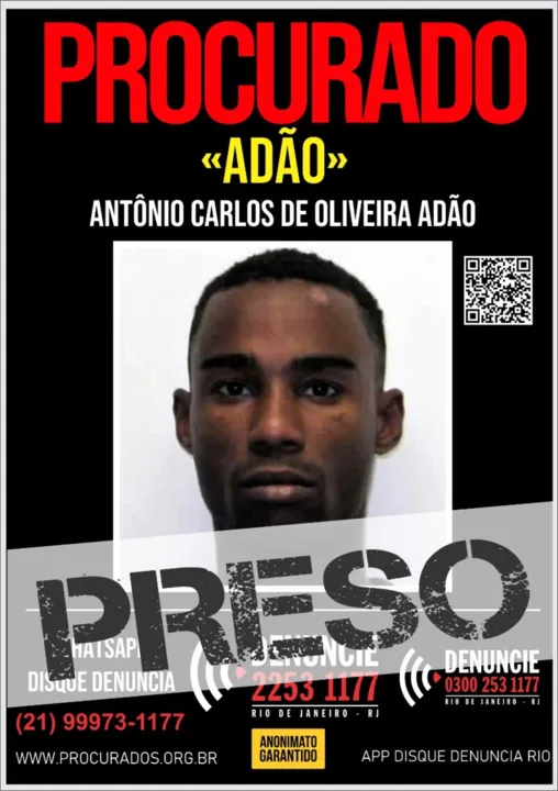 Adão é acusado do crime