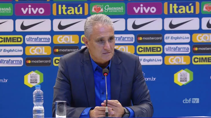 Tite participou de coletiva após a vitória de ontem