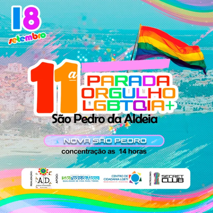 Parada será realizada às 14h, no Centro de Eventos da cidade