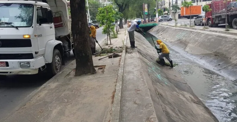 Até sábado (01) a via ficará fechada das 9h às 17h