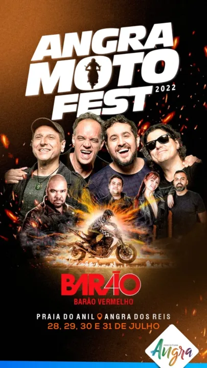 A série de eventos começa em Angra dos Reis